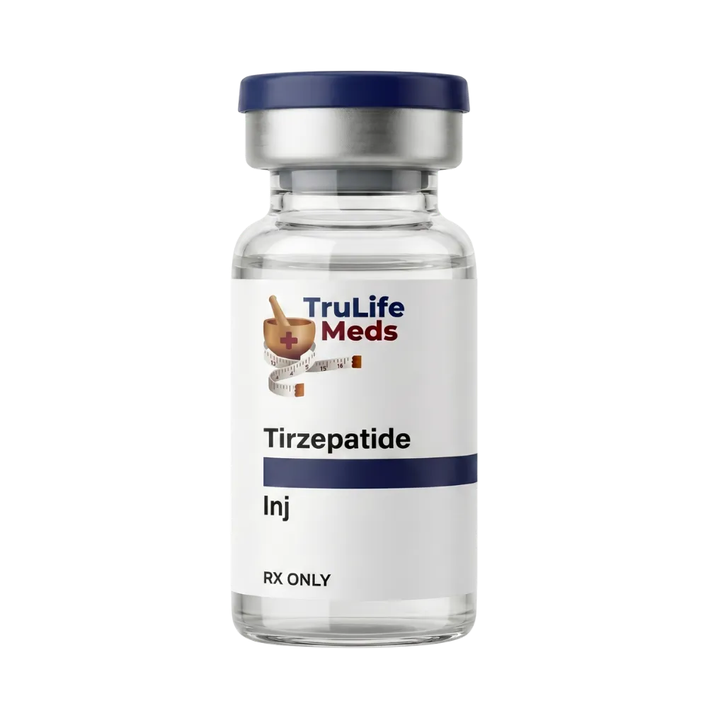 Tirzepatide injection vial for weight loss