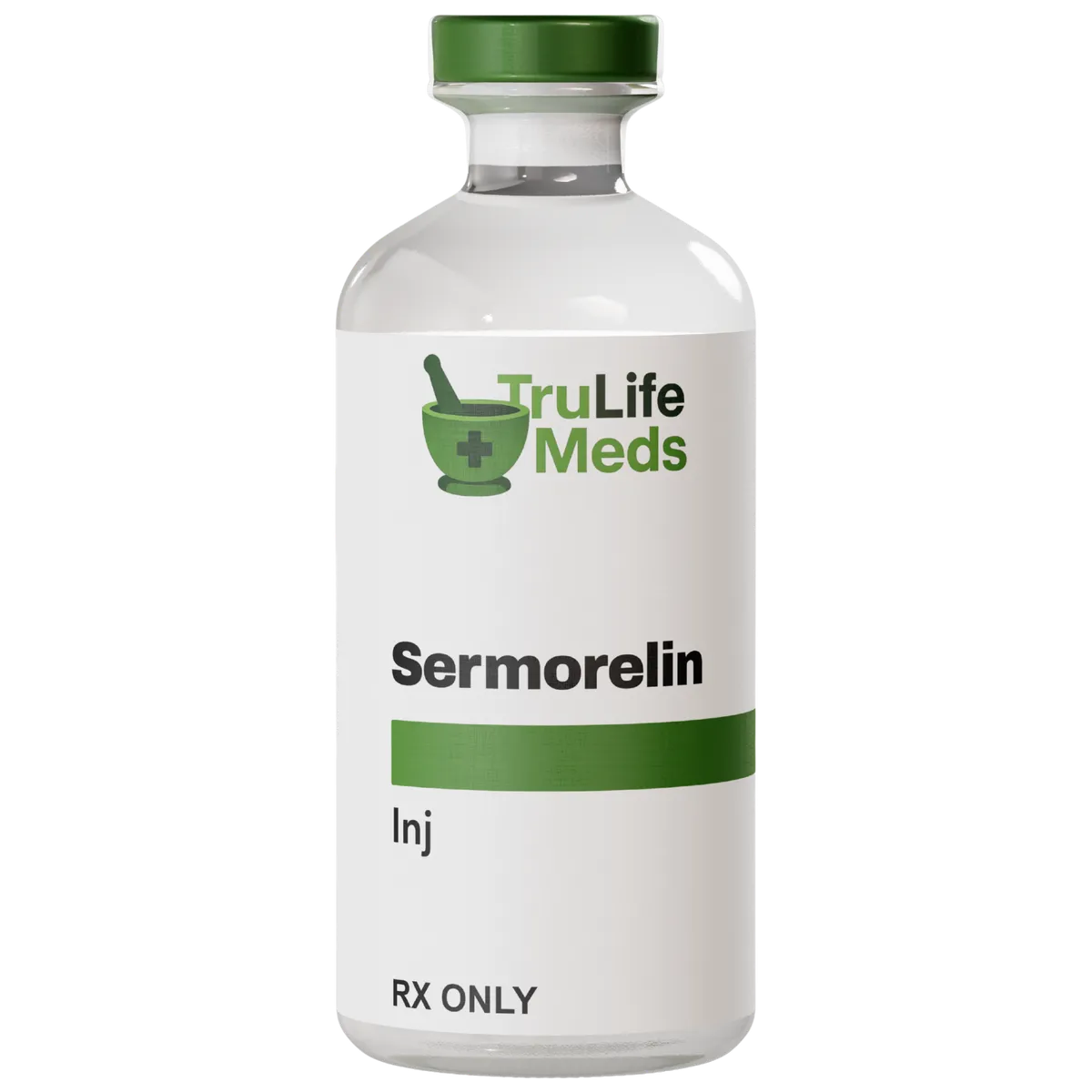 Sermorelin injection vial for anti-aging and recovery support