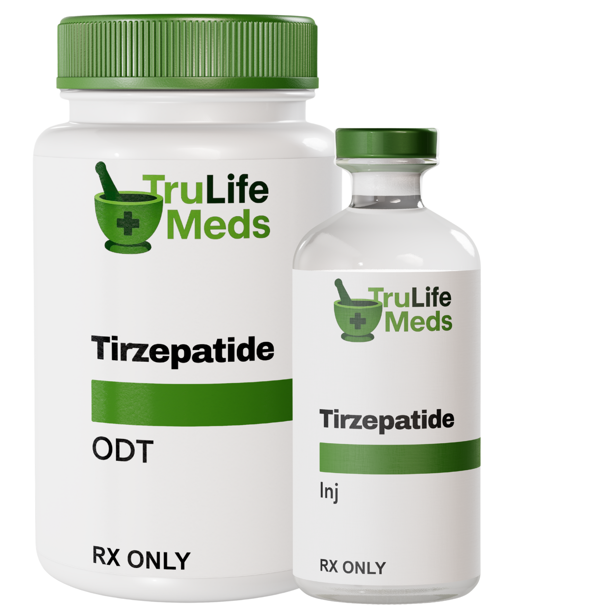 Tirzepatide injection vial for weight loss
