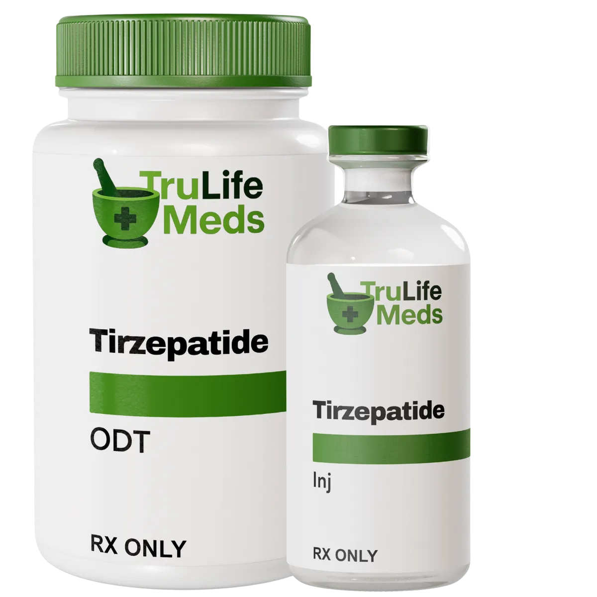 Tirzepatide injection vial for weight loss