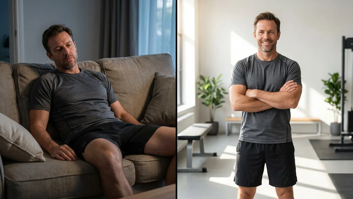 Man working out with peptide support - What do peptides do?